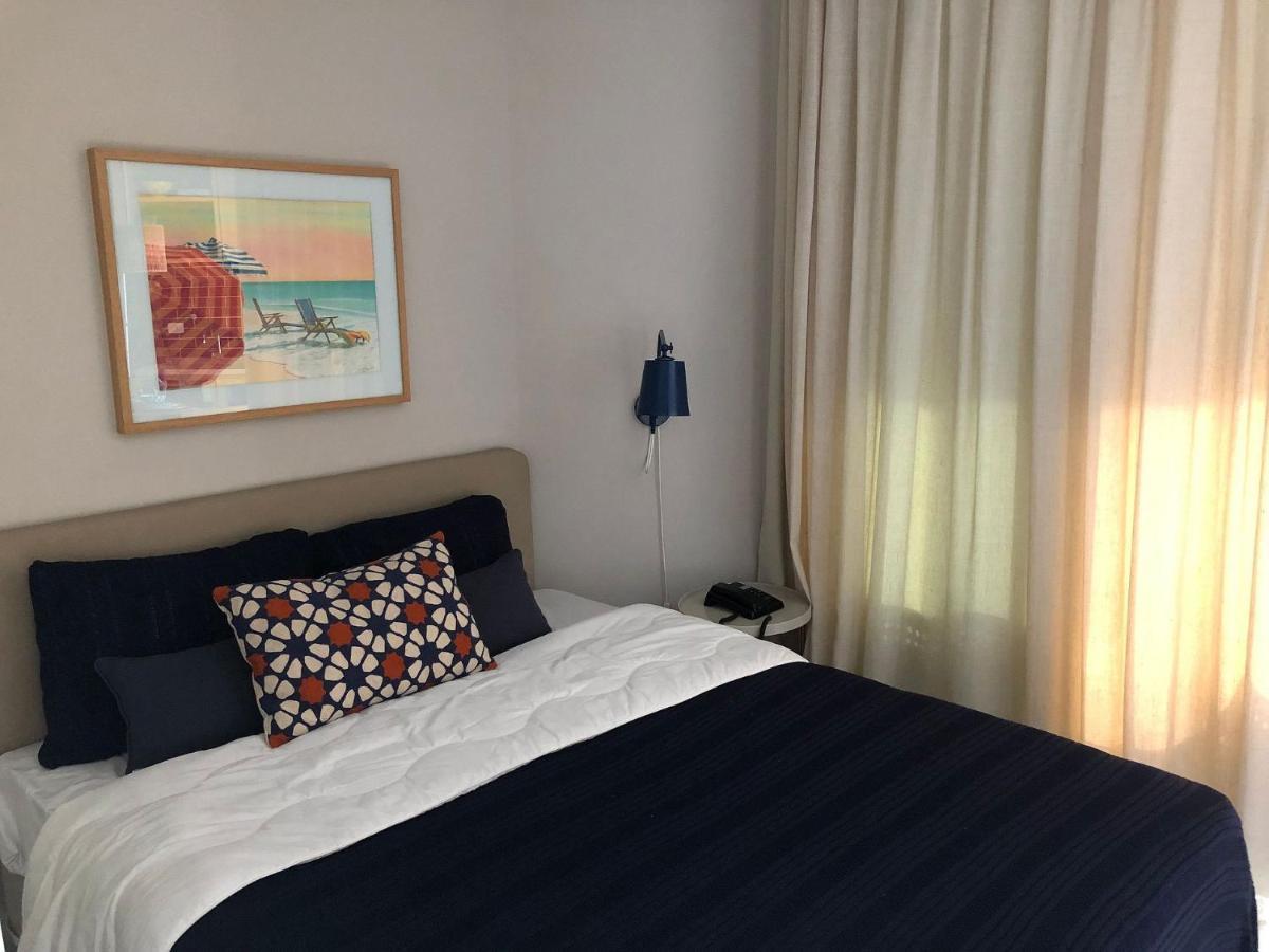 Estanconfor Santos Com Vista Mar Ac Garagem Sacada Fechada公寓 外观 照片